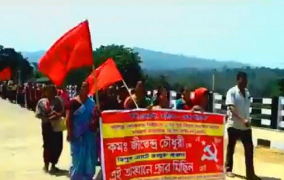 LS Election : ‘Jana-Jati’ flooded at Chamanu for MP Jiten LS Election : ‘Jana-Jati’ flooded at Chamanu for MP Jiten